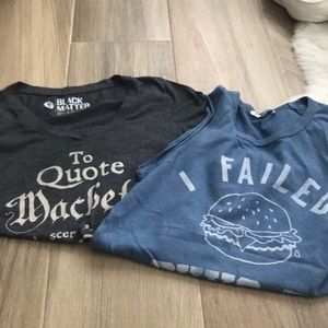Bundle of Two Funny Shirts